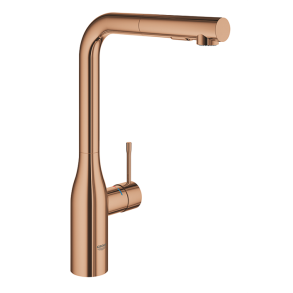 GROHE Essence kkkenarmatur med L-tud og udtrk. Poleret warm sunset