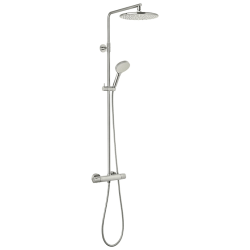 Damixa Silhouet brusesystem. Steel PVD