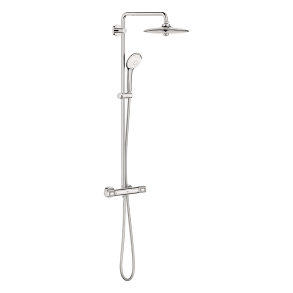 GROHE Euphoria 260 brusesystem 9,5L med CoolTouch termostat, 260mm hovedbruser, krom