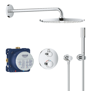 GROHE Grohtherm Rainshower Cosmopolitan 310 brusesystem til indbygning, krom