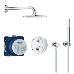 GROHE Grohtherm Rainshower Cosmopolitan 210 brusesystem til indbygning, krom