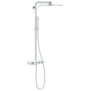 GROHE Euphoria SmartControl 310 Cube Duo brusesystem, krom/hvid