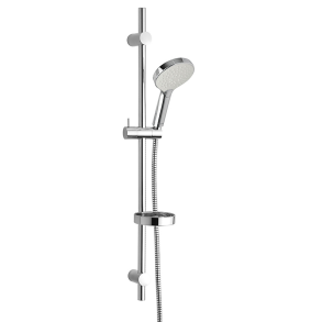 Damixa Silhouet Flex brusest med justerbar bruserstang. Krom