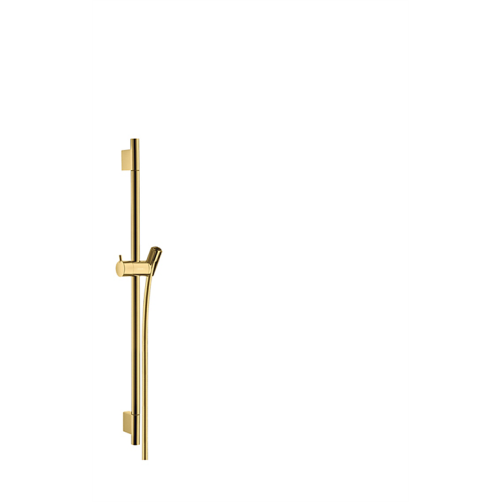 hansgrohe Unica'S Puro glidestang 65 cm med bruserslange 160 cm, Poleret guld-optik
