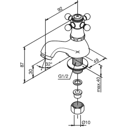 Damixa Tradition servantehane, Krom