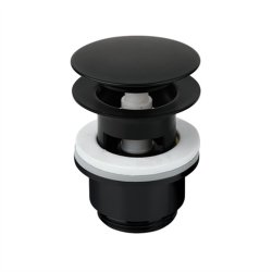 Damixa Silhouet pushopen bundventil matsort PVD