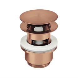 Damixa Silhouet pushopen bundventil brstet kobber PVD