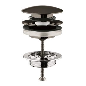 GROHE Bundventil Push up. Med overlb. Brushed Hard Graphite