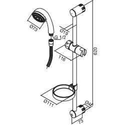 Damixa Plus bruserst 3 funktion