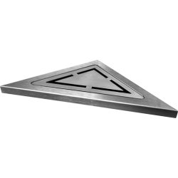 unidrain Anniversario sbehylde, brstet rustfrit 