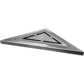 unidrain Anniversario sbehylde, brstet rustfrit 