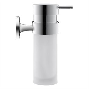 Duravit Starck T sbedispenser matglas. Krom