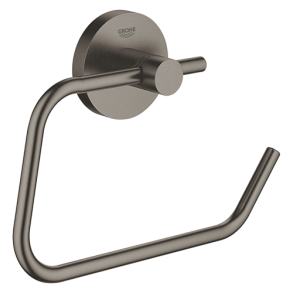 GROHE Essentials papirholder, Brstet Hard Graphite