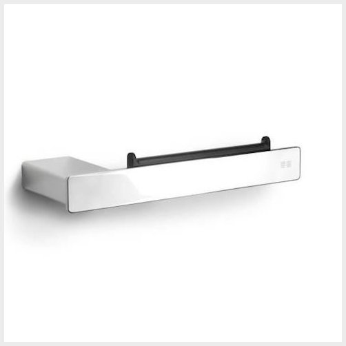 Unidrain Reframe toiletrulleholder &acirc;&#128;&#147; poleret, blankt stål