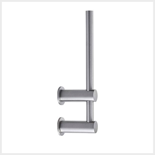 QTOO Uno toiletrulleholder extra. Matbrstet