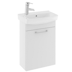 If Spira mbelst 50 cm med 1 lge og vask med hanehul til venstre, hvid