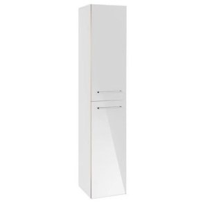 V&B A894 Avento hjskab Venstre Crystal White 176x37x35cm