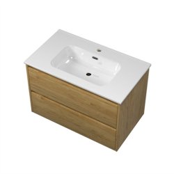 Sanibell Proline mbelst 80x46 cm. Inkl. 2 softclose skuffer. Ideal eg