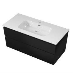 Sanibell Proline mbelst 100 x 46 cm, 2 softclose skuffer. Matsort