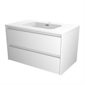 Sanibell Proline mbelst 100 x 46 cm. Hvid hjglans