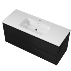 Sanibell Proline mbelst 120 x 46 cm, 2 softclose skuffer. Matsort