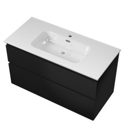 Sanibell Proline mbelst 100 x 46 cm, 2 softclose skuffer. Matsort