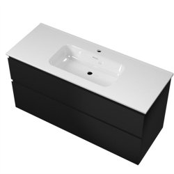 Sanibell Proline mbelst 120 x 46 cm, 2 softclose skuffer. Matsort