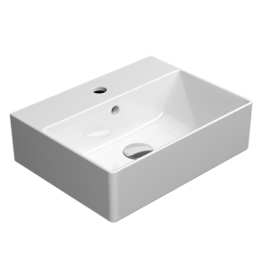 GSI Kube X h�ndvask 45x35cm med hanehul og overl�b