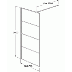 Gustavsberg Square brusevg 80. Matsort