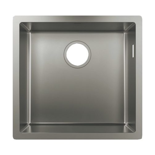 hansgrohe S719-U450 køkkenvask til underlimning, rustfrit stål  