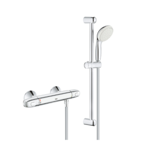 GROHE Grohtherm 1000 brusest med termostat, krom