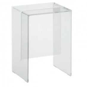 Kartell Max Beam Skammel 330X280X465mm TRANSPARENT