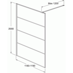 Gustavsberg Square brusevg 120, matsort