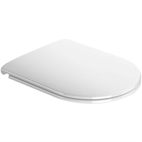 GSI toiletsde m/softclose & quick-release, hvid