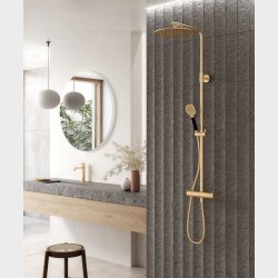 Mora INXX II brusesystem. Brstet messing PVD 