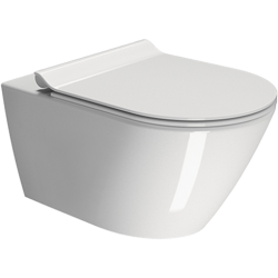 GSI Kube X vgtoilet 50x35cm med swirlflush og skjult montering