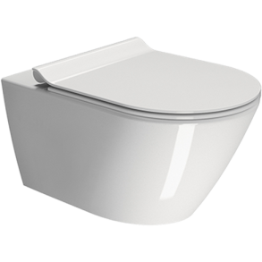 GSI Kube X vgtoilet 50x35cm med swirlflush og skjult montering