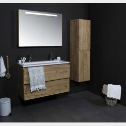 Sanibell Basicline hjskab 35x150 cm whisky eg