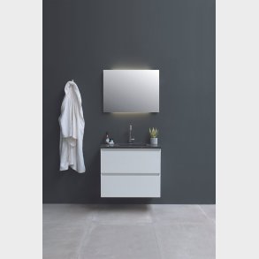 Sanibell Proline m�bels�t 60 x 46 cm. Hvid h�jglans