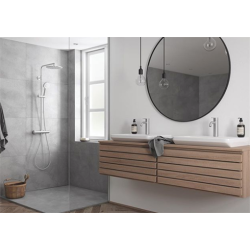 Damixa Silhouet Small hndvaskarmatur. Steel PVD