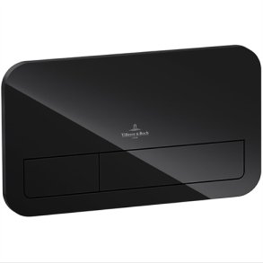 Villeroy & Boch ViConnect M200 betjeningsplade. Sort glas