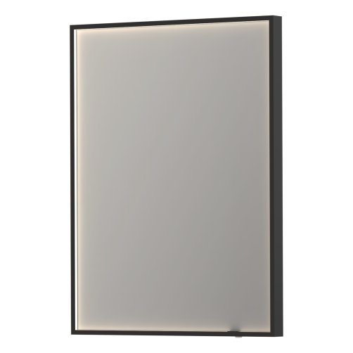 Sanibell INK SP19 rektangulrt spejl 60x80cm p matsort aluramme