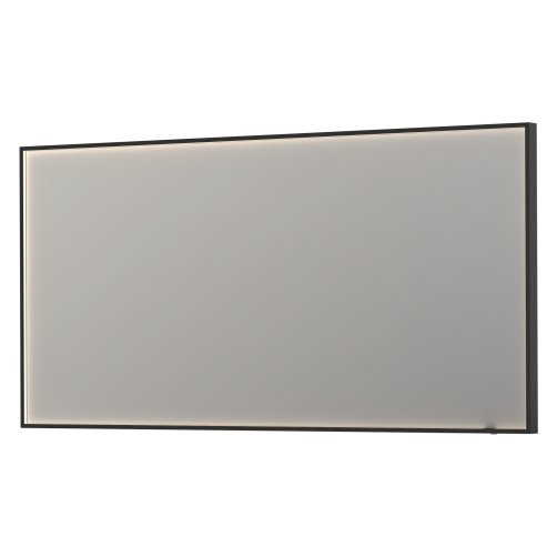 Sanibell INK SP19 rektangulrt spejl 160x80cm p matsort ramme
