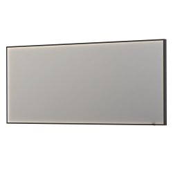 Sanibell INK SP19 rektangulrt spejl 180x80cm p matsort ramme