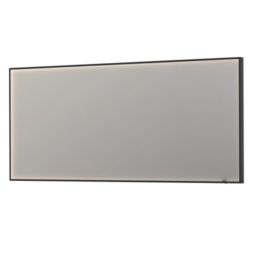 Sanibell INK SP19 rektangulrt spejl 180x80cm p matsort ramme