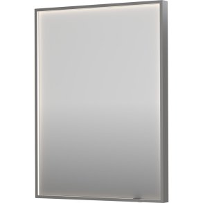 Sanibell INK SP19 LED spejl 60x80 brstet rustfri stl aluramme