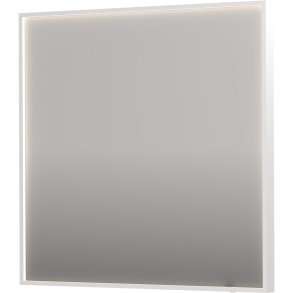 Sanibell INK SP19 LED spejl 80x80cm p mathvid aluramme