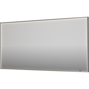 Sanibell INK SP19 spejl 160x80cm brstet rustfri stl aluramme