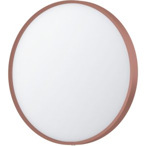 Sanibell INK SP24 LED spejl 60 brstet kobber aluramme