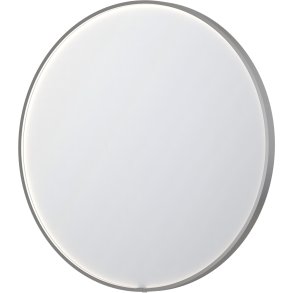 Sanibell INK SP24 LED spejl 100 brstet rustfri stl aluramme